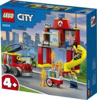 LEGO - CITY - REMIZA STRAŻACKA I WÓZ STRAŻACKI - 60375