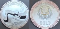 Estonia 10 koron 2010r. zimowe IO w Vancouver KM 53 srebro 28,28 gram