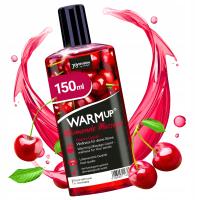 OLEJEK DO MASAŻU ROZGRZEWAJĄCY WIŚNIOWY JADALNY na wieczór dla par 150 ml