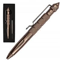 KUBOTAN DŁUGOPIS TAKTYCZNY OBRONNY WOJSKOWY DO SAMOOBRONY Gold