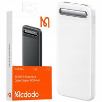 MCDODO POWERBANK 10000MAH С ДИСПЛЕЕМ 3X USB USB-C 22,5 ВТ КАБЕЛЬ USB-C
