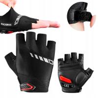 Rękawiczki rowerowe kolarskie z żelowymi wkładkami na rower Rockbros