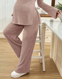 SHEIN RÓŻOWE SPODNIE CIĄŻOWE 6SM S06__XL