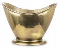 Cooler do lodu szampana wiaderko złoty stare złoto pojemnik na lód