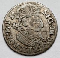 2336. Zygmunt III Waza, Trojak Kraków 1624