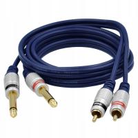 Kabel RCA - jack 6,3 mm Vitalco MK50 3 m