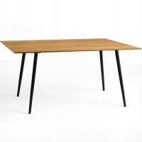 DUŻY NOWOCZESNY STÓŁ DO JADALNI SALONU KUCHNI INDUSTRIAL IVO 160x90 WYBÓR