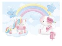 Фото-обои в КОМНАТУ ДЛЯ ДЕВОЧКИ Радуга XXL 368x254