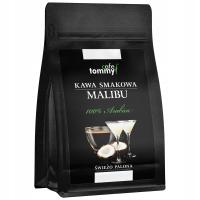 Kawa ziarnista smakowa MALIBU Świeżo palona 100% Arabica 250g Tommy Cafe