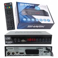Tuner DVB-T2 Shark dekoder tuner DVBT2 DVBC DVBT005-SH