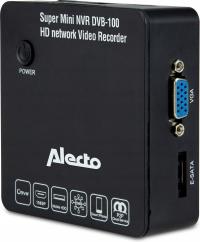 Alecto DVB-100 NVR Kompaktowy Rejestrator Zapisuj Obrazy z Kamer Wi-Fi