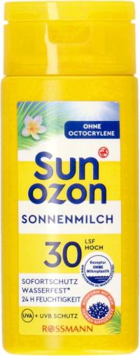 Mleczko do opalania do całego ciała SunOzon 50 ml SPF 30