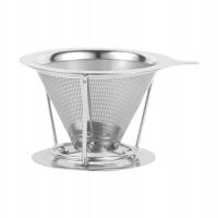 Coffee Dripper Coffee Funnel Metal Cone Filter S