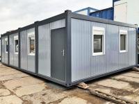 Офисный контейнер 4-модули социальный гардероб склад