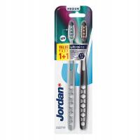 JORDAN ULTRALITE MEDIUM szczoteczka do zębów medium 2 szt.