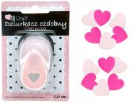 DZIURKACZ Ozdobny Serce 1,6cm Wycina Serduszka do Dekorowania scrapbooking