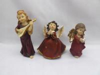 KPL 3 SZT ANIOŁKI ŚWIĄTECZNE 1-4135