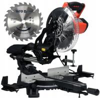 Pilarka ukosowa YATO z posuwem wskaźnik laserowy 1800W YT-82173