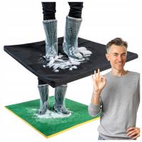 Ochraniacze na obuwie wysokie foliowe pokrowce na obuwie 50 sztuk - 25 par