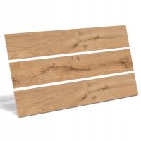 Деревянные плитки керамогранитные панели для пола 20X120 см люкс медовая резьба 9 мм