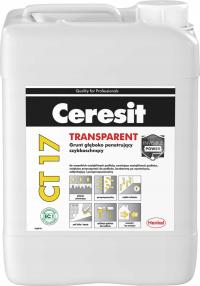 Ceresit CT17 TRANSPARENT-грунт глубокий проникающий 5л