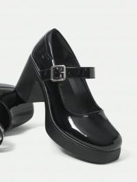 SHEIN CZÓŁENKA ELEGANCKIE LAKIEROWANE GRUBY OBCAS R.40 Y098095