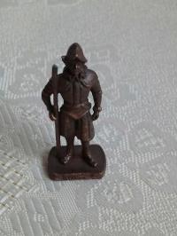 Figurka kolekcjonerska z metalu - Wartownik Swiss 5 - Kolekcja Kinder