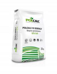 Nawóz wapno PolCalc granulat 25 kg na późną jesień!