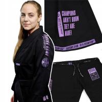 Kimono/GI damskie Ground Game Champion 3.0 Lavender Czarne r. F2