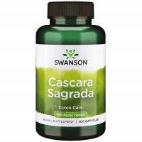 SWANSON Cascara Sagrada SZAKŁAK 450 mg 100 kaps