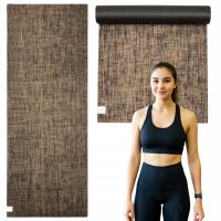 Mata do jogi myga Jute 5 mm 100% naturalna oddychająca antypoślizgowa