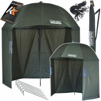 Шатер зонтика рыбной ловли с бортами 3/4 250км 2.5 м для рыбака