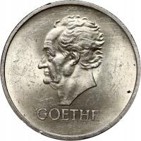 Niemcy, Republika Weimarska, 5 marek 1932 A, Berlin, Goethe. #TA#