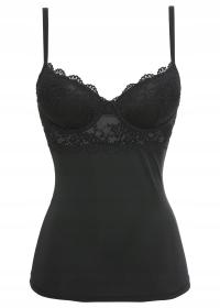 BIAŁY TOP Z BIUSTONOSZEM 100C