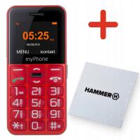 Простой телефон для пожилых людей myPhone Halo Easy Red, SOS ткань
