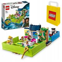 PREZENT LEGO DLA 5, 6 LATKI Klocki Disney 43220 Książka z przygodami +TORBA