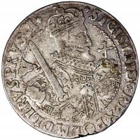 Polska, Zygmunt III Waza, Korona, ort, 1622, men. Bydgoszcz, PRVSM, KROPKI