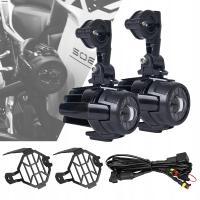 Halogeny LED BMW R1200GS F800 K1600 HOMOLOGACJA SNLINY