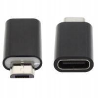 Adapter przejściówka USB TYP C - micro USB Transmisja danych I Ładowanie