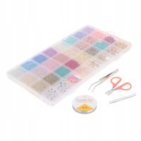 Nieregularny zestaw materiałów do robienia kolczyków Pęseta W/Igły Klamry W/ Wisiorek