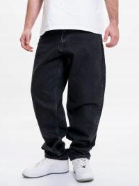 Широкие джинсовые брюки Мужские мешковатые промытые черные Jigga Wear Icon 6xl