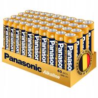 Bateria alkaliczna Panasonic AAA (R3) 40 szt.