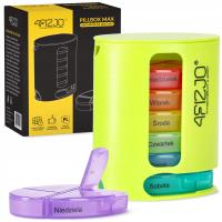 ОРГАНАЙЗЕР ДЛЯ ЛЕКАРСТВ, КОНТЕЙНЕР, ЕЖЕНЕДЕЛЬНАЯ КОРОБКА С ОТСЕКАМИ, ВРЕМЯ СУТОК, МАКС.