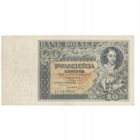 Polska , II RP - Bank Polski - 20 zł 1931 ser. DH