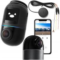 Kamera samochodowa 70mai Dash Cam Omni 128GB black + ZASILANIE TRYBU PARKINGOWEGO 70mai KIT UP04 4G