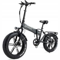 SAMEBIKE складной электрический велосипед черный 20 дюймов