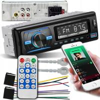 RADIO SAMOCHODOWE 1-DIN USB SD AUX MP3 MIKROFON PILOT 1-DIN