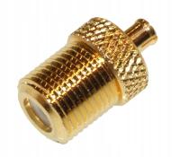 Przejście Antenowe MCX wt - F gn