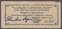 Filipiny - 25 centavos 1944 (VG)