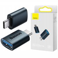 2× Przejściówka Baseus ZJJQ000003 granatowa